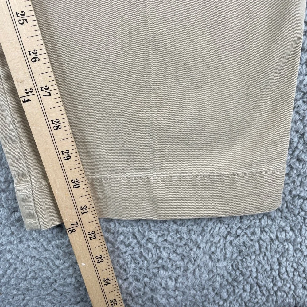 Polo Ralph Lauren Pants Mens 38/32 Tan Classic Chino Straight Leg Cotton Twill